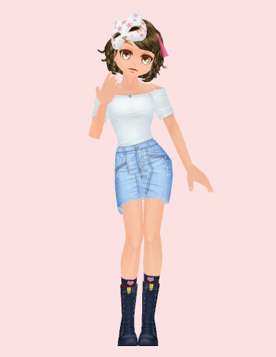 avatar 3D avec Style Doll fille