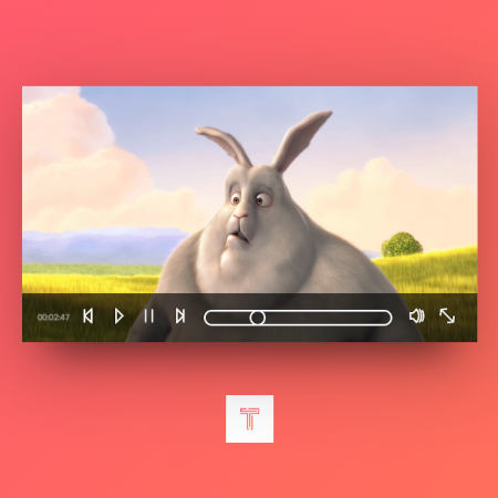 HTML5 video player