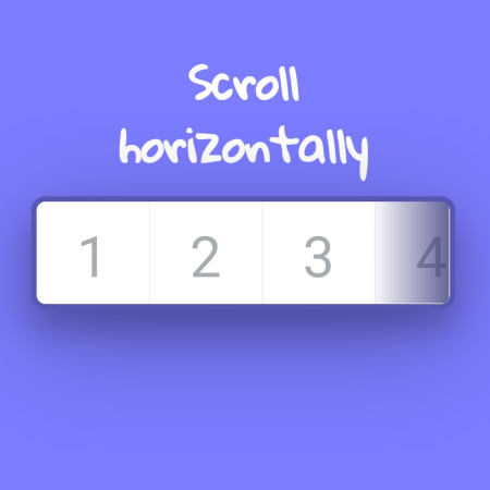 Scroll horizontal avec la balise ul et JS