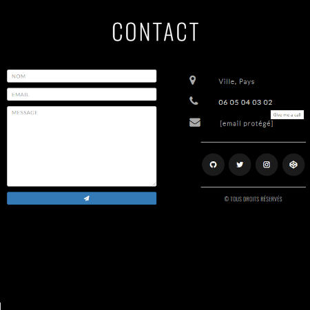 formulaire de contact gratuit evec jQuery et Bootstrap