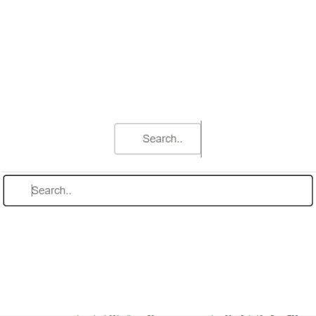 responsive search box