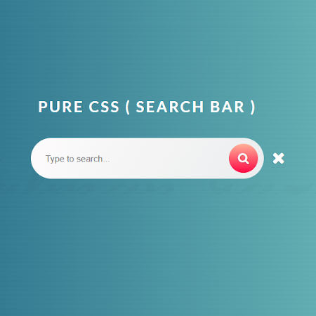 search box design en CSS pure