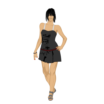 image d'avatar de personnage de femme
