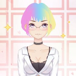 avatar fille portrait gratuit creer un avatar de fille aux couleurs 'pastel'