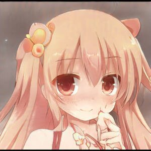 avatar de visage de fille avatar waifu de fille