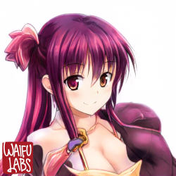 avatar de fille en portrait type anime avec Waifu Labs