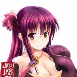 avatar de visage de fille avatar de fille en portrait type anime avec Waifu Labs