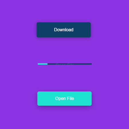 ligne de progression de download avec open file